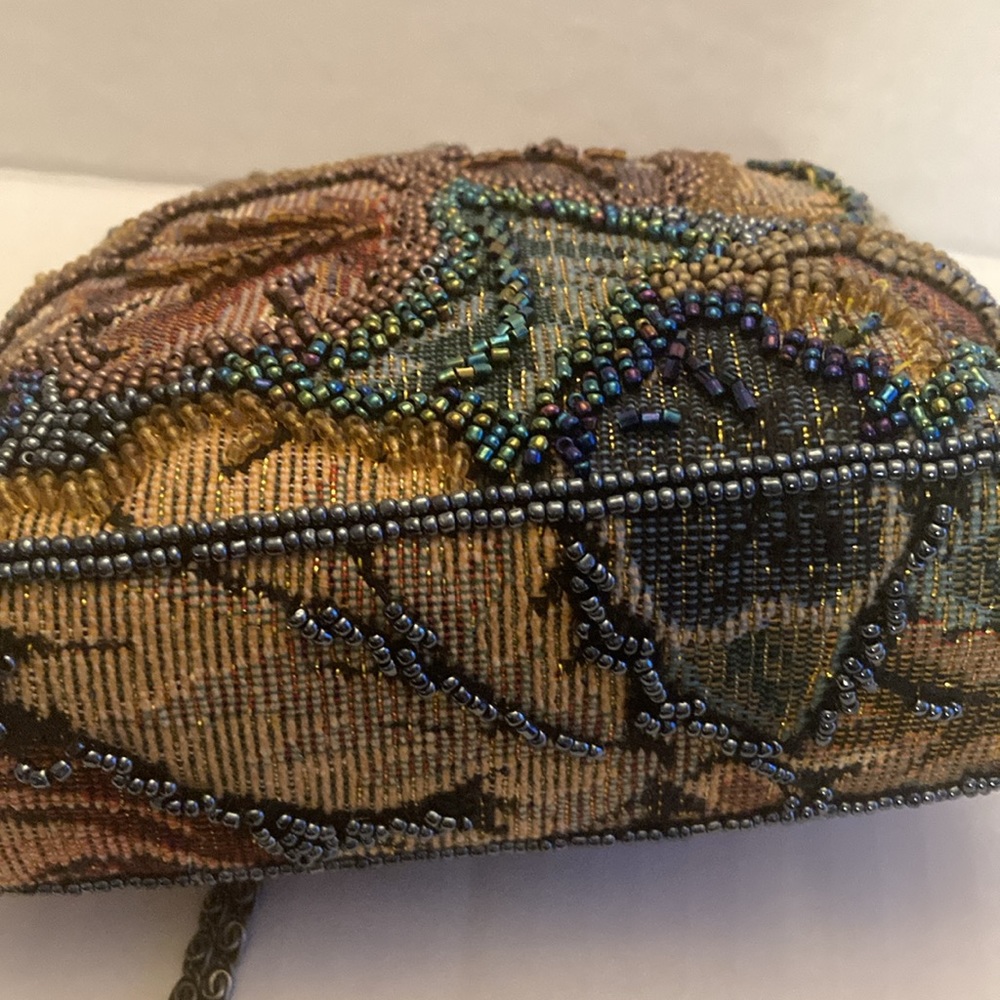 Antique Jeweled Tapestry petite bag - Picture 10 of 10